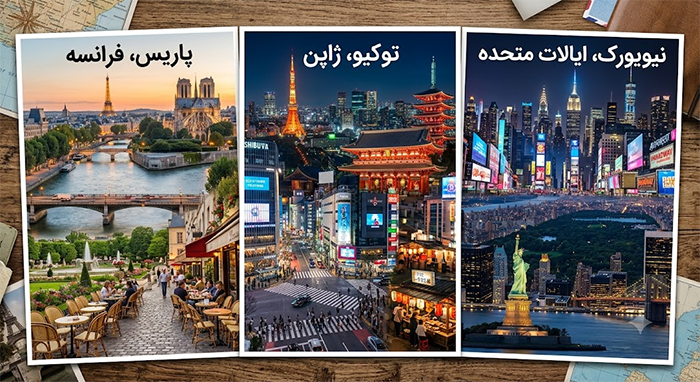 زیباترین شهرها 