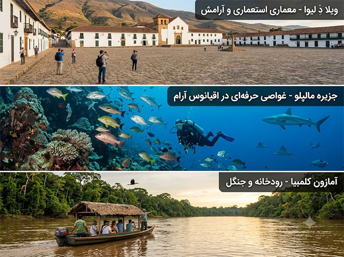 عجایب و دیدنی در کلمبیا 