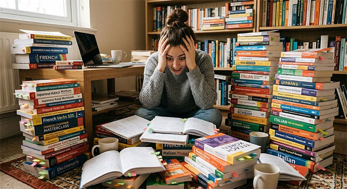 ادبی مشکلات یادگیری خودخوان زبان