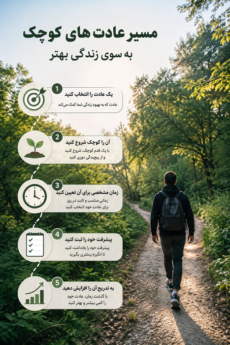 ایجاد عادت سالم