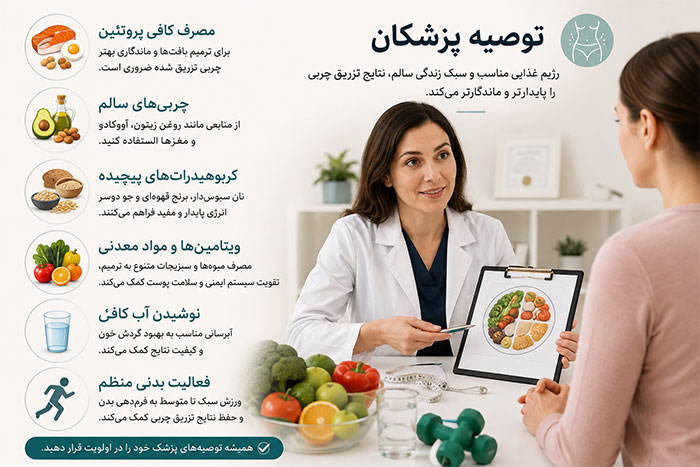 تغذیه توصیه پزشکان برای رژیم غذایی سالم