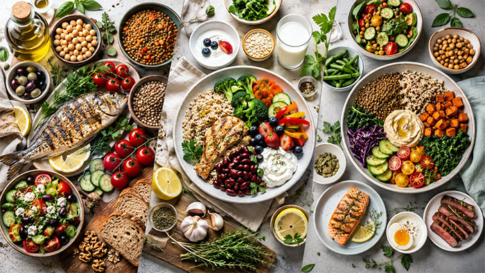 تغذیه انواع رژیم غذایی