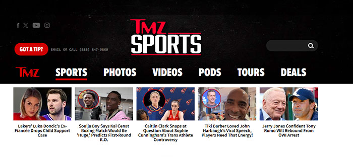 سایت خبری TMZ