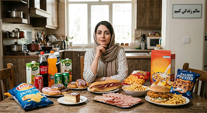 تغذیه مواد غذایی ناسالم