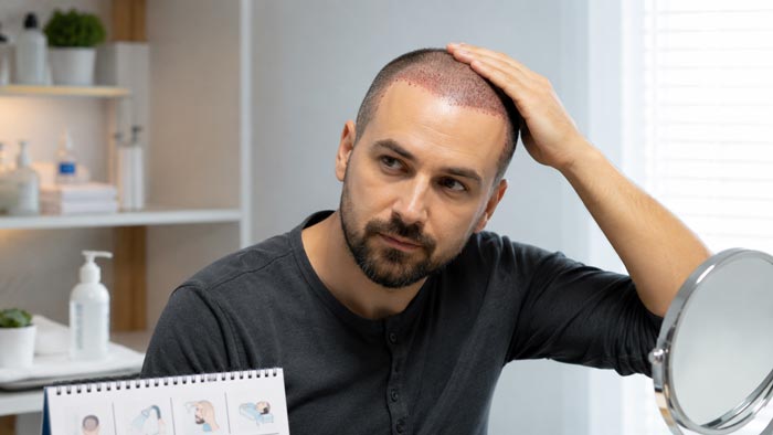 عوارض و مراقبت های بعد از کاشت مو