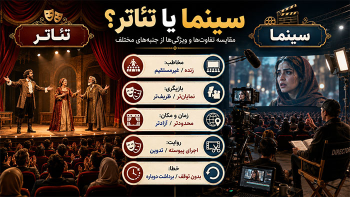سینما یا تئاتر 