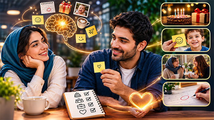 مهارت ارتباطی به خاطر سپردن و حافظه