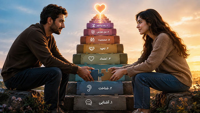 مهارت ارتباطی مرحله های روابط بین فردی