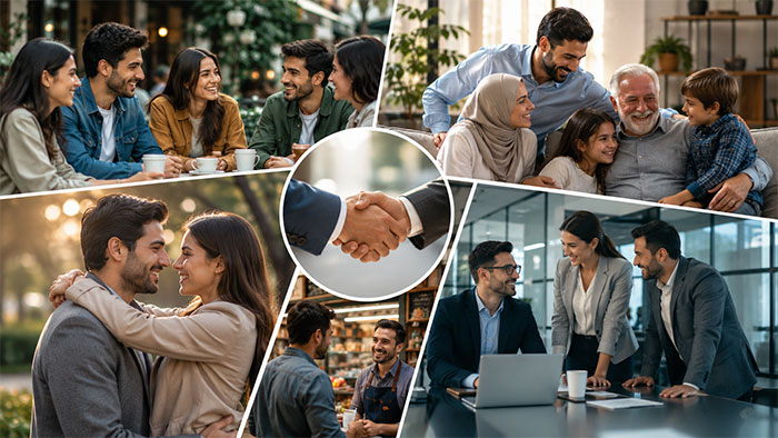 مهارت ارتباطی انواع روابط بین فردی