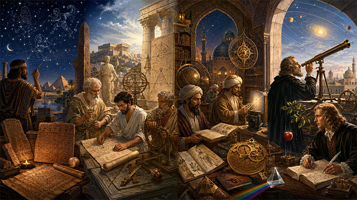 تغییر زندگی تاریخچه علم
