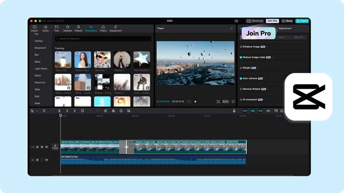 اپلیکیشن capcut