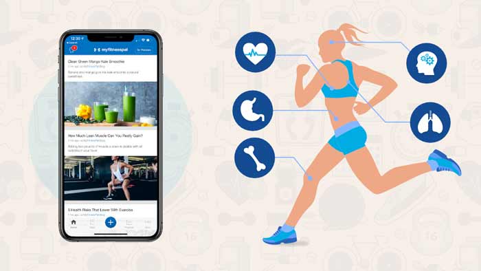 استفاده از داده زیستی در اپایکیشن myfitnesspal