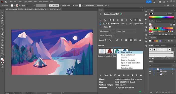 برنامه Adobe Illustrator