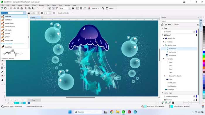 برنامه CorelDRAW ( کورل دراو)