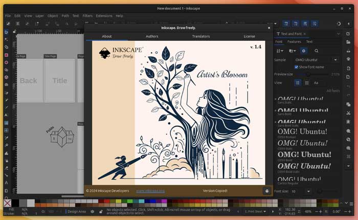 برنامه Inkscape  (اینک اسکیپ)