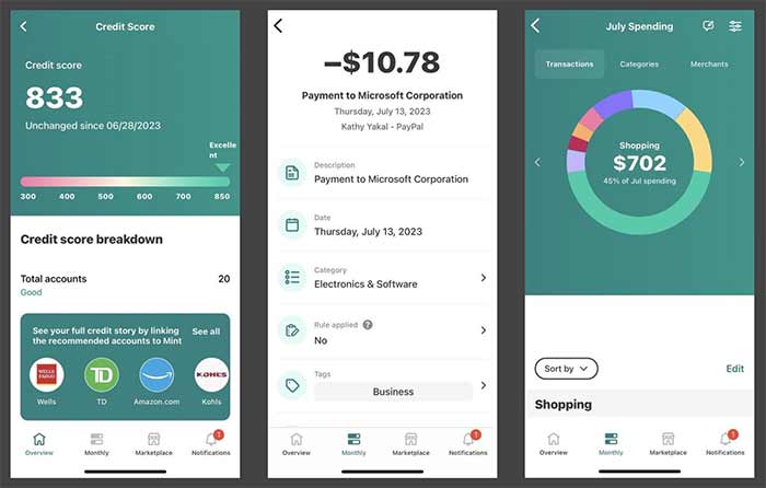 اپلیکیشن mint 