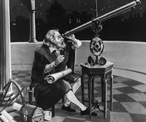 پیشرفته کردن تلسکوپ توسط گالیله