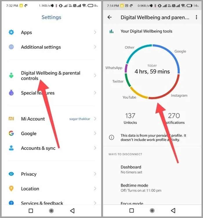  digital wellbeing 