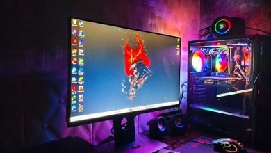 کیس با گرافیک RX 580