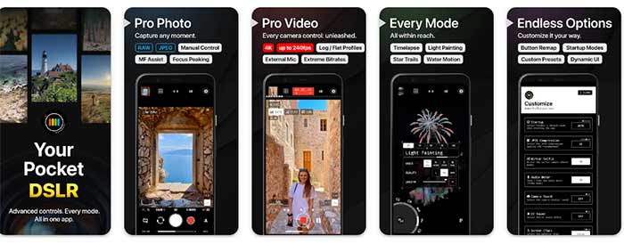 اپلیکیشن ProShot