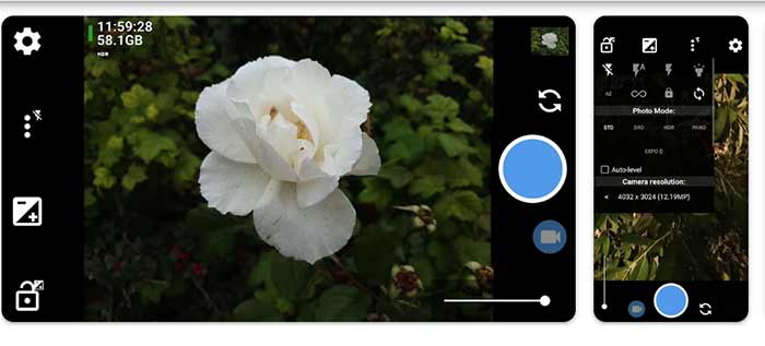 اپلیکیشن Open Camera