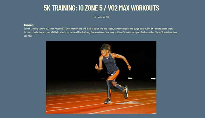 برنامه‌های VO2 Max؛ قوی‌ترین محرک برای باز شدن نفس