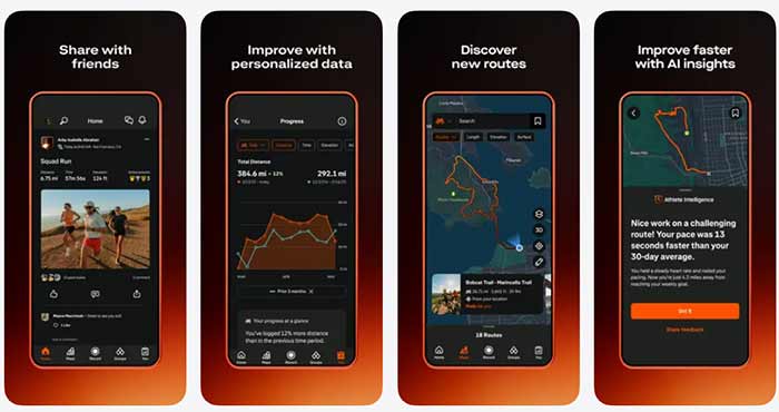 اپلیکیشن Strava – برنامه پیشرو برای ورزشکاران حرفهای و مبتدی