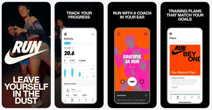 اپلیکیشن Nike Run Club – برنامه رسمی برند نایکی برای دویدن