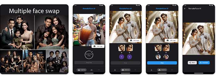 اپلیکیشن AI Face Swap – ویرایش حرفهای عکس با هوش مصنوعی