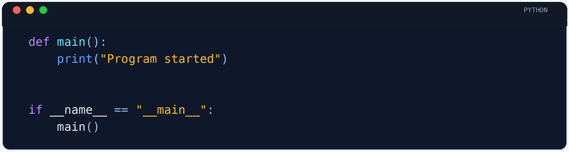 نمونه کد 9: python
