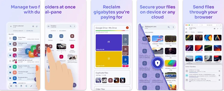 اپلیکیشن Solid Explorer؛ انتخاب کاربران حرفهای