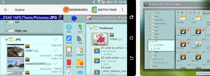 اپلیکیشن X-plore File Manager؛ مناسب کاربران حرفهای و فنی
