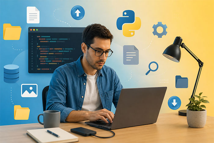 متدهای فایل در پایتون، خواندن فایل در پایتون و دادن مسیر فایل