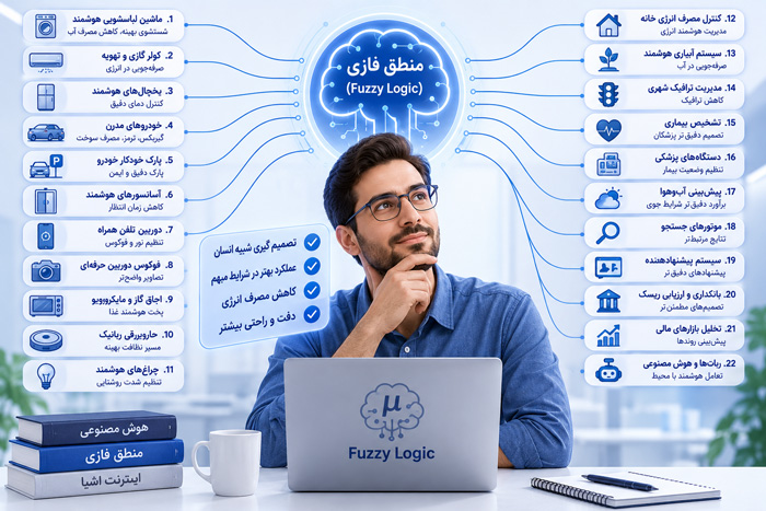 اطلاعات عمومی 22 کاربرد منطق فازی در زندگی روزمره
